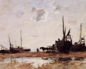 尤金 布丹 : Berck, Low Tide